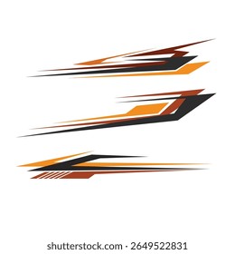 vetor de design de decalques de embrulho de carro. decalques de modificação de carro
