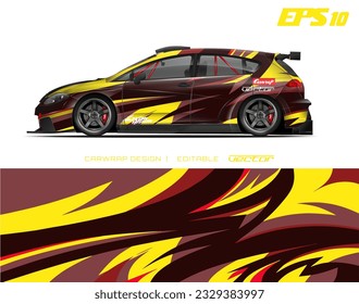 Car wrapping design with abstract texture.racing background designs for race car, adventure vehicle.