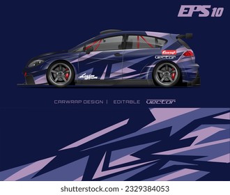 Car wrapping design with abstract texture.racing background designs for race car, adventure vehicle.