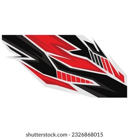 car wrapping livery decal vector design
