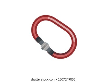 carabiner simple illustration