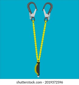 Carabiners for work at height and mountaineering