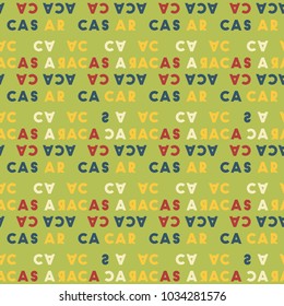 Caracas creative pattern. Digital design for print, fabric, fashion or presentation.