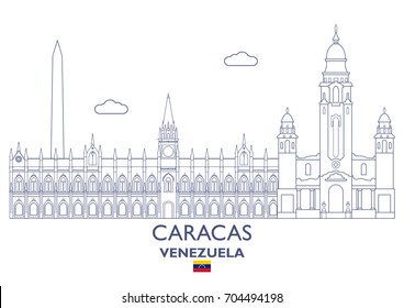 Caracas Linear City Skyline, Venezuela
