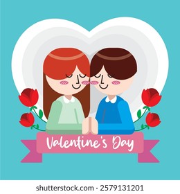 caracters valentine day romantic in special day