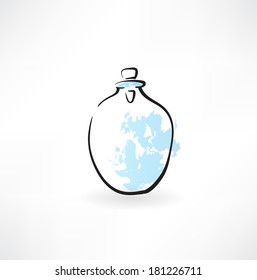 carafe grunge icon