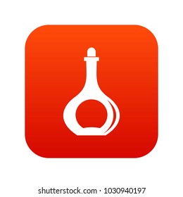 Carafe icon digital red for any design isolated on white vector illustration