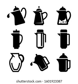 carafe icon isolated sign symbol vector illustration - Collection of high quality black style vector icons
