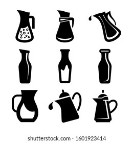 carafe icon isolated sign symbol vector illustration - Collection of high quality black style vector icons
