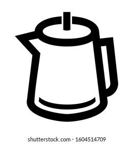 carafe icon isolated sign symbol vector illustration - Collection of high quality black style vector icons
