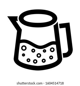 carafe icon isolated sign symbol vector illustration - Collection of high quality black style vector icons
