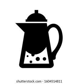 carafe icon isolated sign symbol vector illustration - Collection of high quality black style vector icons
