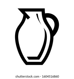 carafe icon isolated sign symbol vector illustration - Collection of high quality black style vector icons
