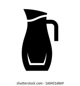 carafe icon isolated sign symbol vector illustration - Collection of high quality black style vector icons
