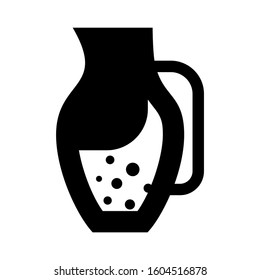 carafe icon isolated sign symbol vector illustration - Collection of high quality black style vector icons
