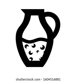 carafe icon isolated sign symbol vector illustration - Collection of high quality black style vector icons
