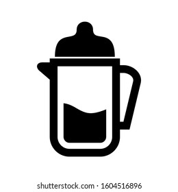 carafe icon isolated sign symbol vector illustration - Collection of high quality black style vector icons
