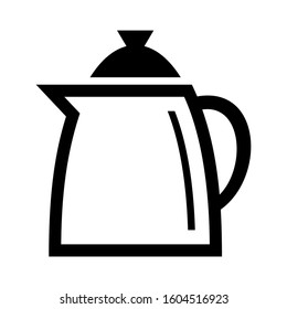 carafe icon isolated sign symbol vector illustration - Collection of high quality black style vector icons
