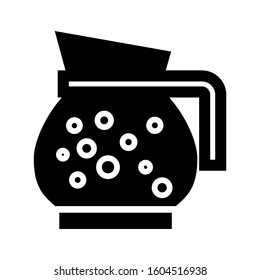carafe icon isolated sign symbol vector illustration - Collection of high quality black style vector icons
