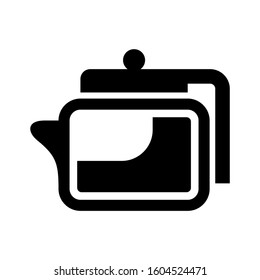 carafe icon isolated sign symbol vector illustration - Collection of high quality black style vector icons

