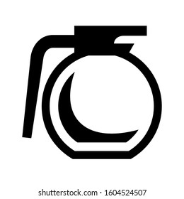 carafe icon isolated sign symbol vector illustration - Collection of high quality black style vector icons
