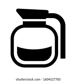 carafe icon isolated sign symbol vector illustration - Collection of high quality black style vector icons
