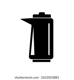 carafe icon isolated sign symbol vector, simple flat black trendy style illustration for web and app..eps