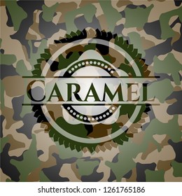 Caramel camo emblem