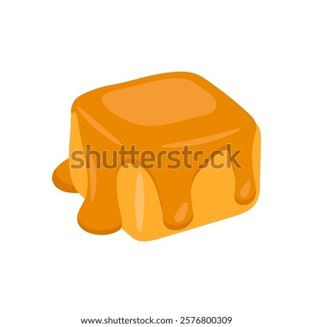 Caramel Candy, Sweets Vector Illustration Isolated