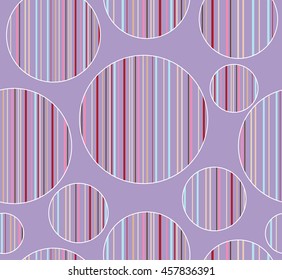 caramel circles with violet background