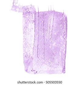 Caramel purple background. Grunge surface pattern design. Washes texture. Abstract stains and splashes. Textured painted template. Watercolor painting artwork. Hand drawn vector illustration