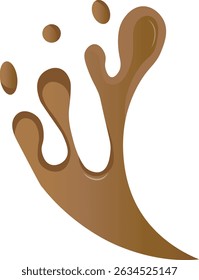 Ilustração de vetor de abertura de caramelo. Isolado no plano de fundo branco