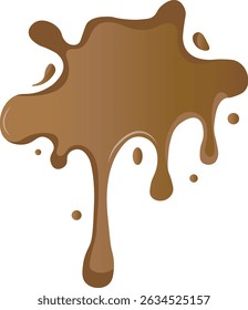 Ilustração de vetor de abertura de caramelo. Isolado no plano de fundo branco