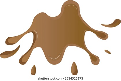 Ilustração de vetor de abertura de caramelo. Isolado no plano de fundo branco