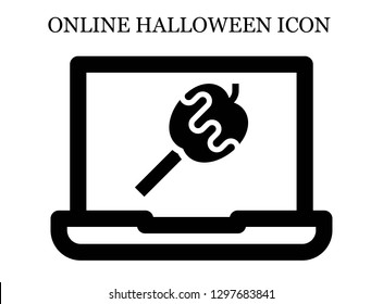 Caramelized apple search icon. Editable Caramelized apple search icon for web or mobile.