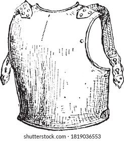 Arma de Carapace, del Diccionario de Palabra y Cosas, 1888.