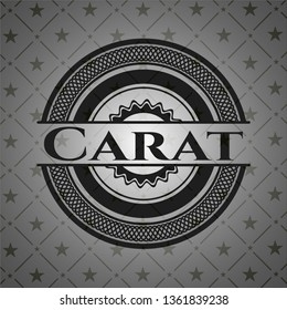 Carat black emblem. Vintage.