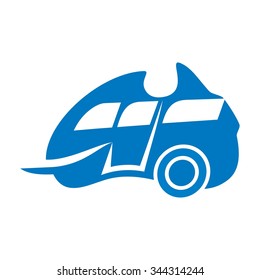 caravana e austrália logotipo vetor.