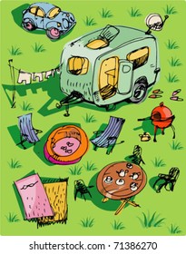 caravan camping