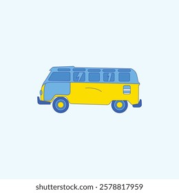 Caravan Car Summer Illustration for design needs, Landing Pages, Animation, Apps, Presentations, Content Creator and other Promotions
