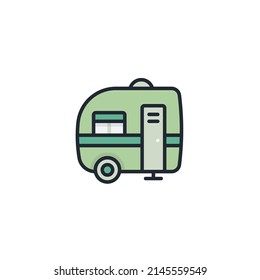 Caravan - Color Icon Design