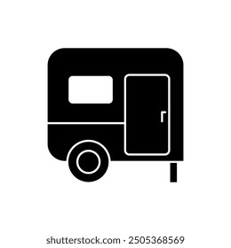 caravan concept line icon. Simple element illustration. caravan concept outline symbol design.