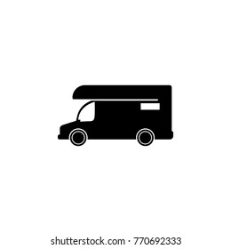 Caravan icon. Motor Home icon. Transport elements. Premium quality graphic design icon. Simple icon for websites, web design, mobile app, info graphics on white background