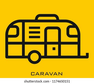 Caravan-Symbol-Zeichen
