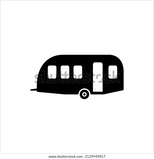 Caravan Icon, Travel Trailer, Camper Icon
Vector Art
Illustration