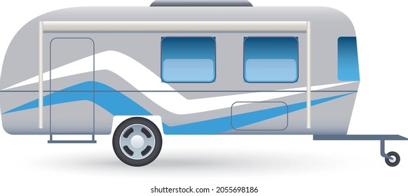 Caravan icon vector illustration design