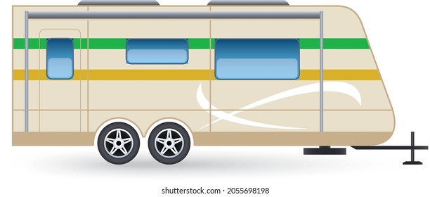 Caravan icon vector illustration design