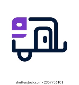 caravan icon. vector icon for your website, mobile, presentation, and logo design.