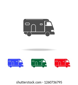 Caravan  icons. Elements of transport element in multi colored icons. Premium quality graphic design icon. Simple icon for websites, web design
