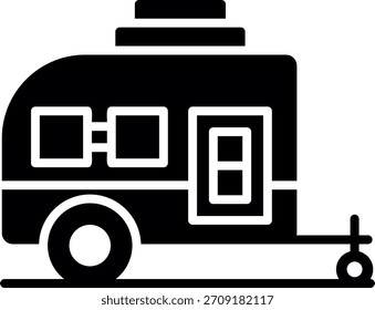 Caravana Nuevo Vector de diseño de iconos creativos